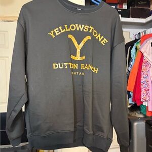 Yellowstone Dutton Ranch Gray Sweater unisex